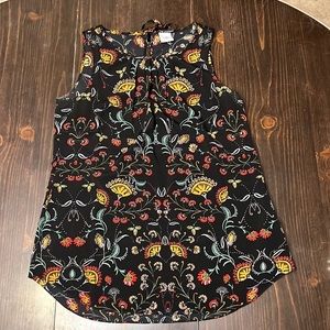 Floral Cabi Tank Size M